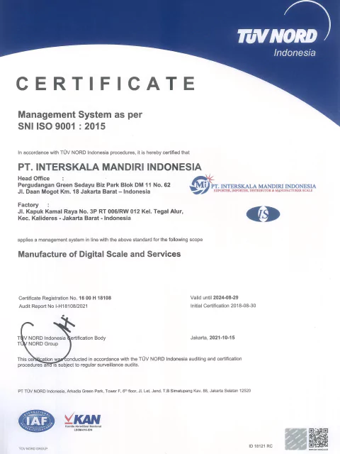 Certificate 1